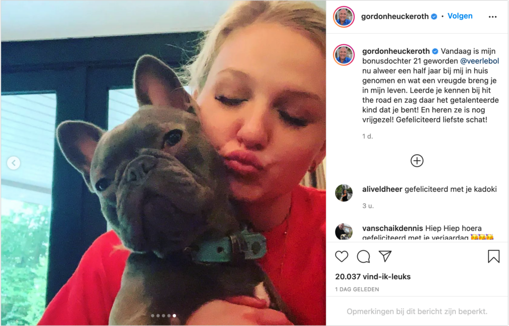 ‘Gordon heeft 21jarige dochter’ Dagelijks.nu ‘Gordon heeft 21jarige dochter’ Dagelijks.nu